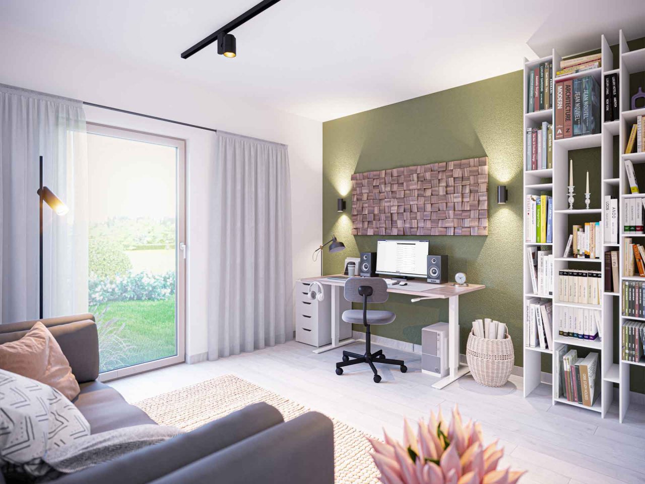 Wohnbeispiel Büro