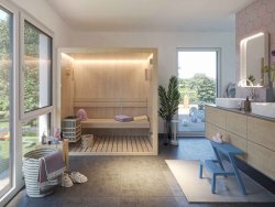 Bad mit Sauna